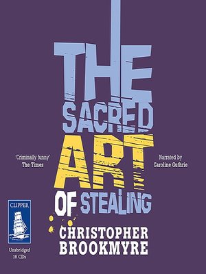 cover image of The Sacred Art of Stealing